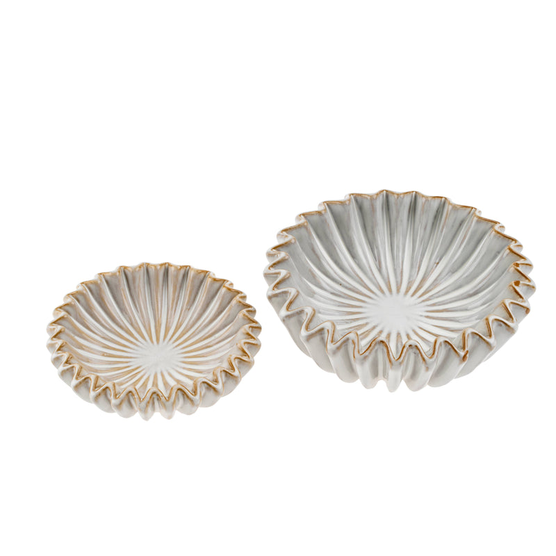 Fluted Ceramic Catchall