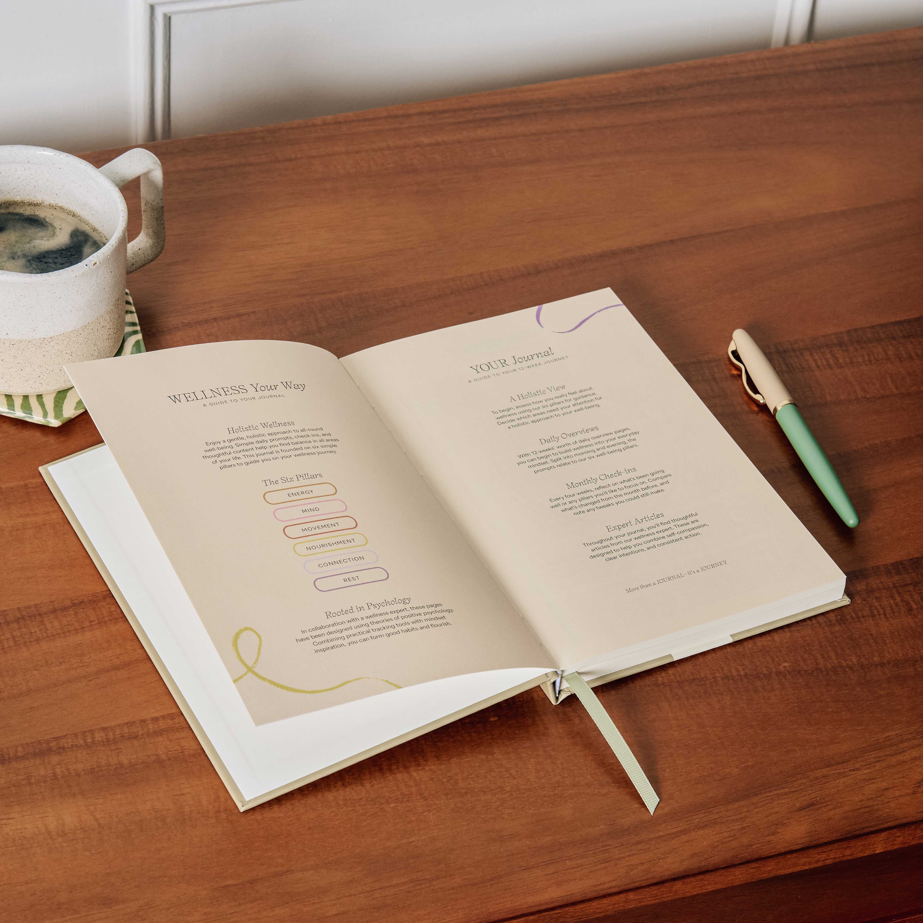 Quilted Daydream Guided Wellness Journal