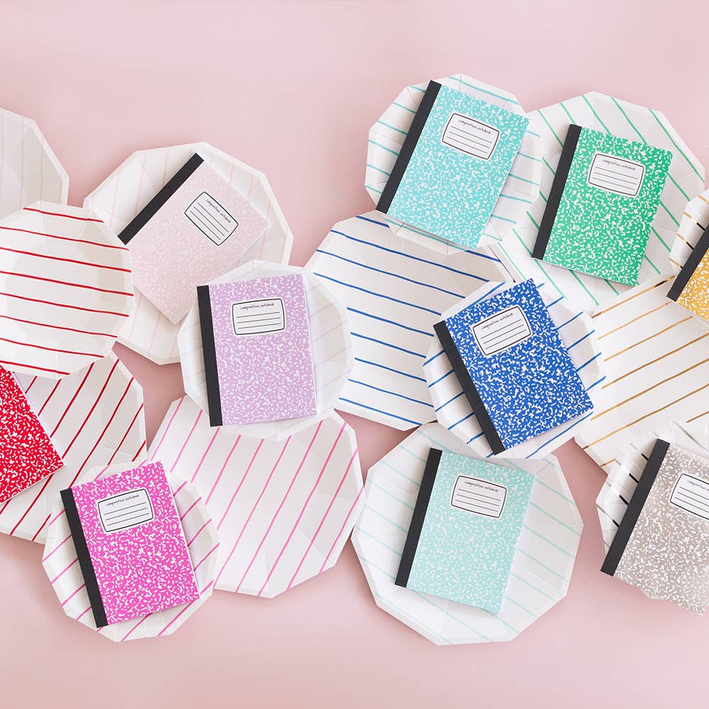 Aqua Mini Composition Notebook
