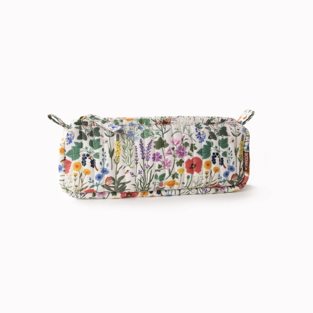 BOTANIST | Cotton Quilted Pencil Pouch