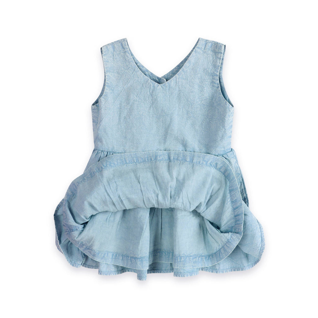 River Baby Dress + Bloomer Set
