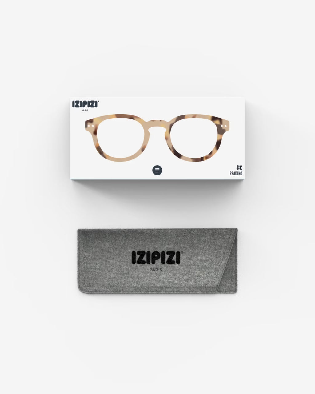 #C Light Tortoise Reading Glasses