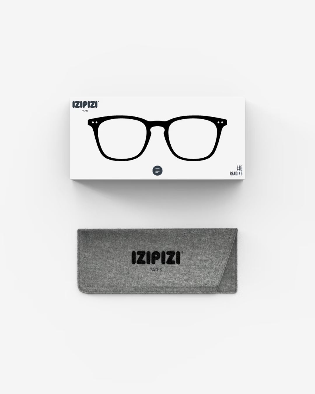 #E Black Reading Glasses