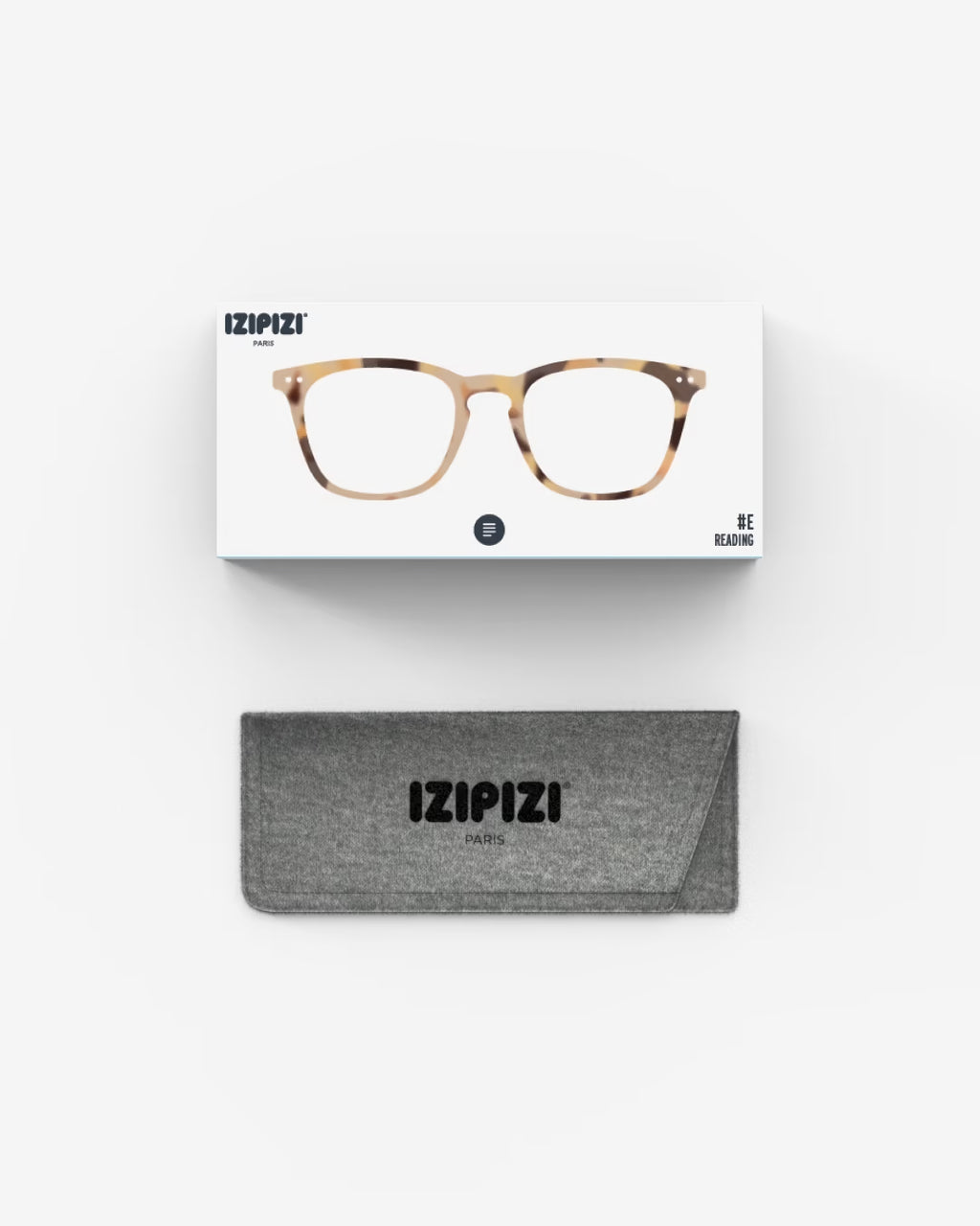 #E Light Tortoise Reading Glasses