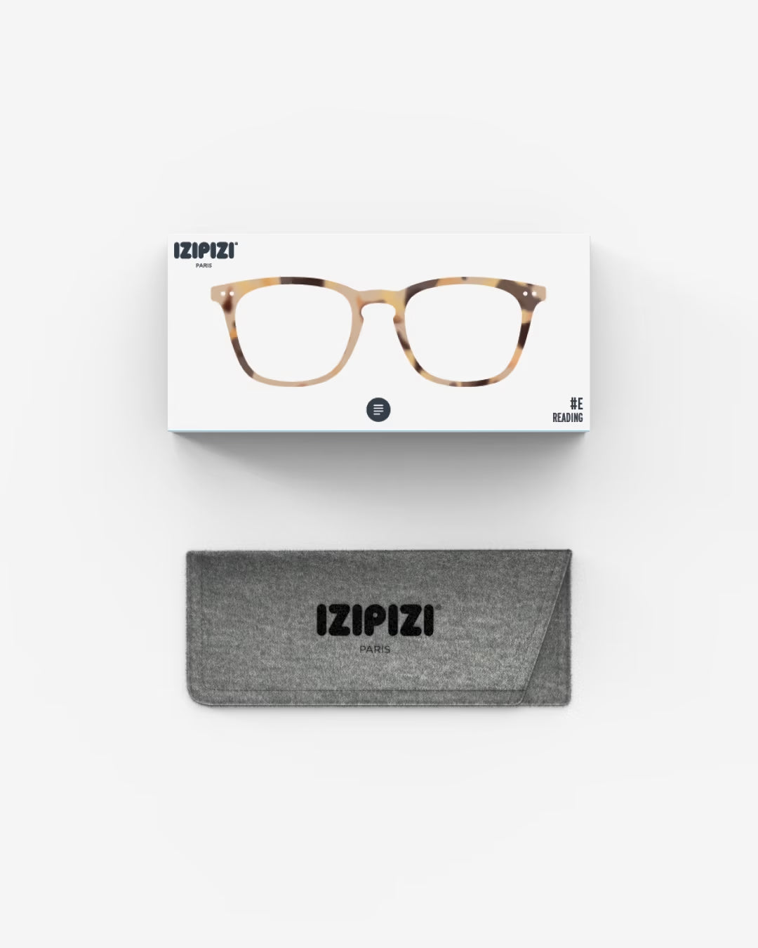 #E Light Tortoise Reading Glasses