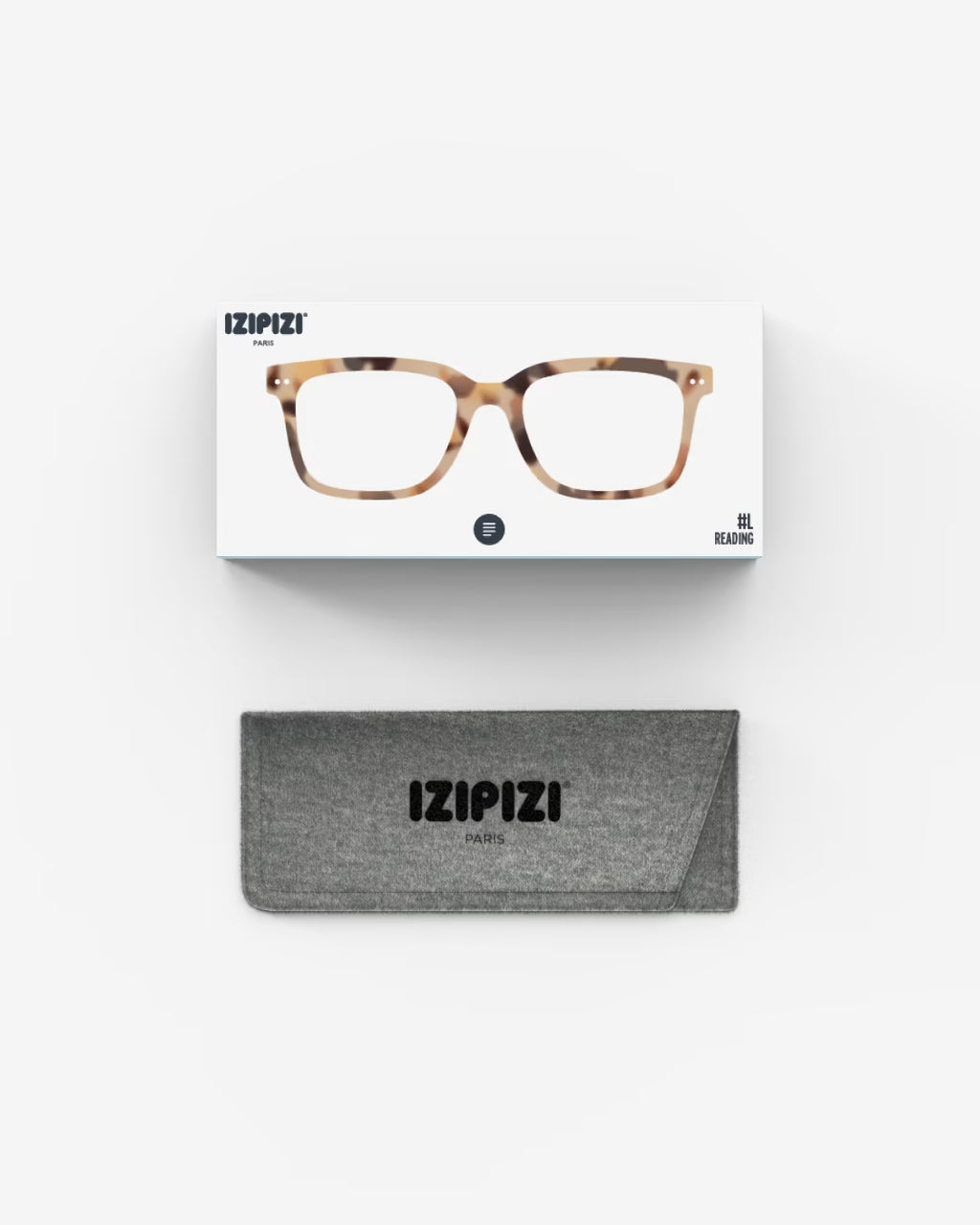 #L Light Tortoise Reading Glasses
