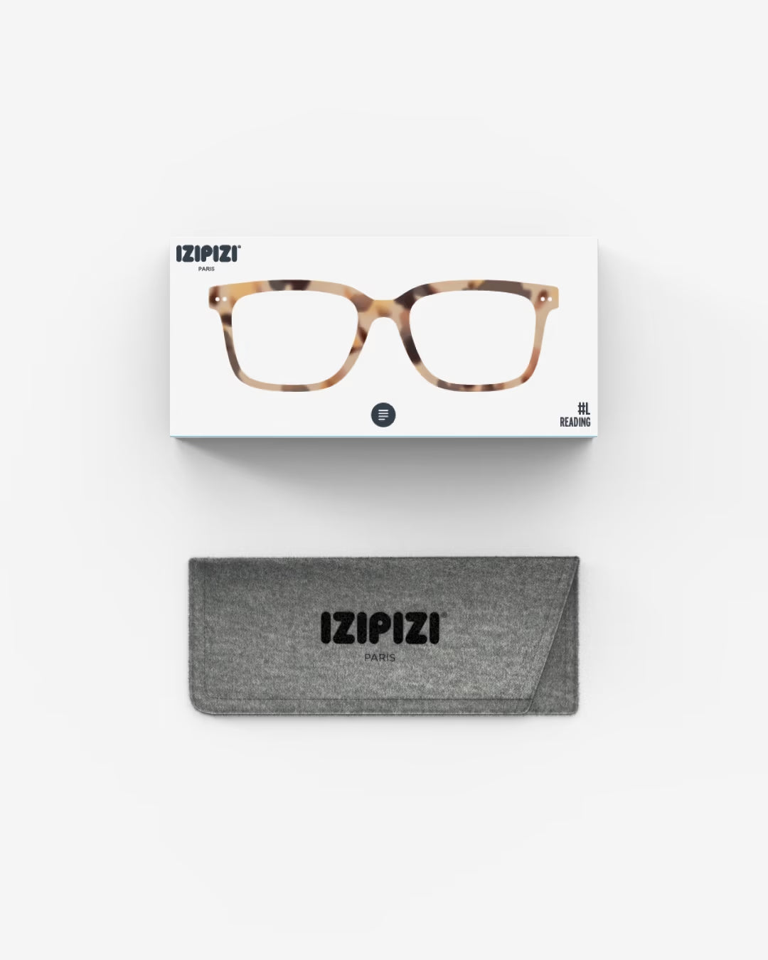 #L Light Tortoise Reading Glasses