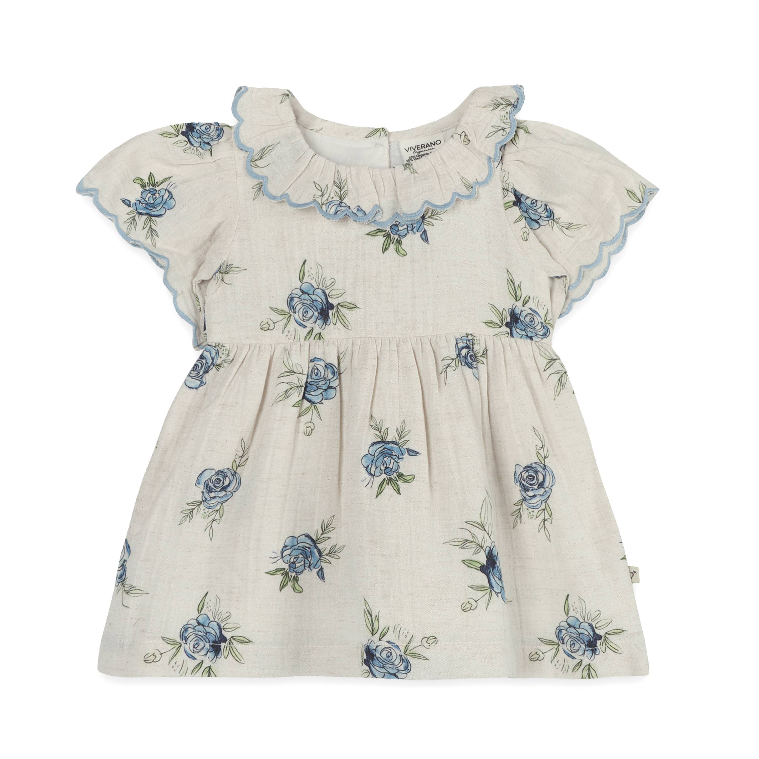 Katarina Floral Baby Dress + Bloomer Set