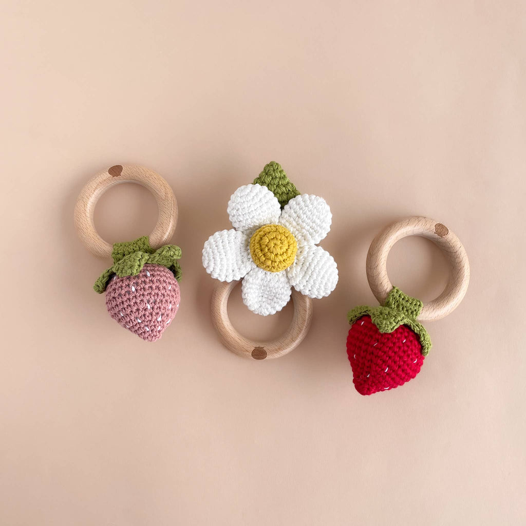 Flower Teether Rattle
