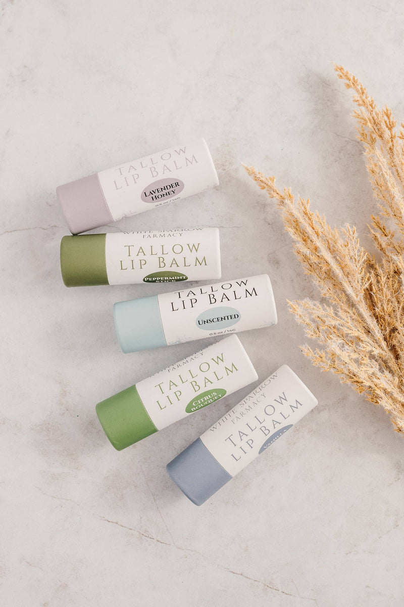 Tallow Lip Balm - Vanilla Crème