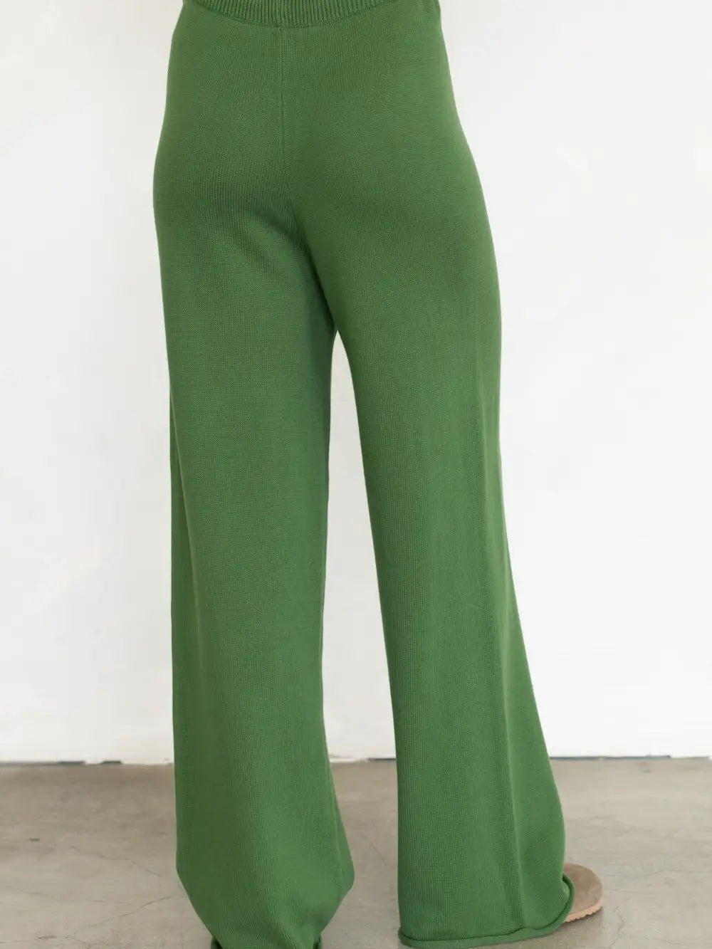 Nara Knit Pants in Moss