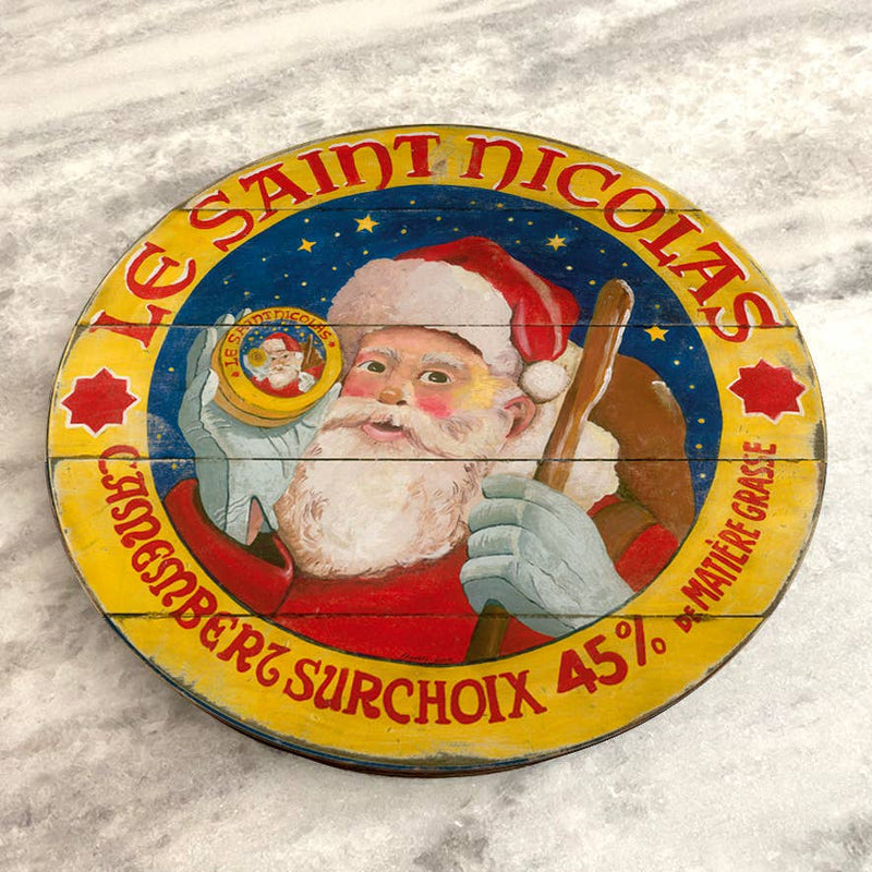 Happy Santa Lazy Susan