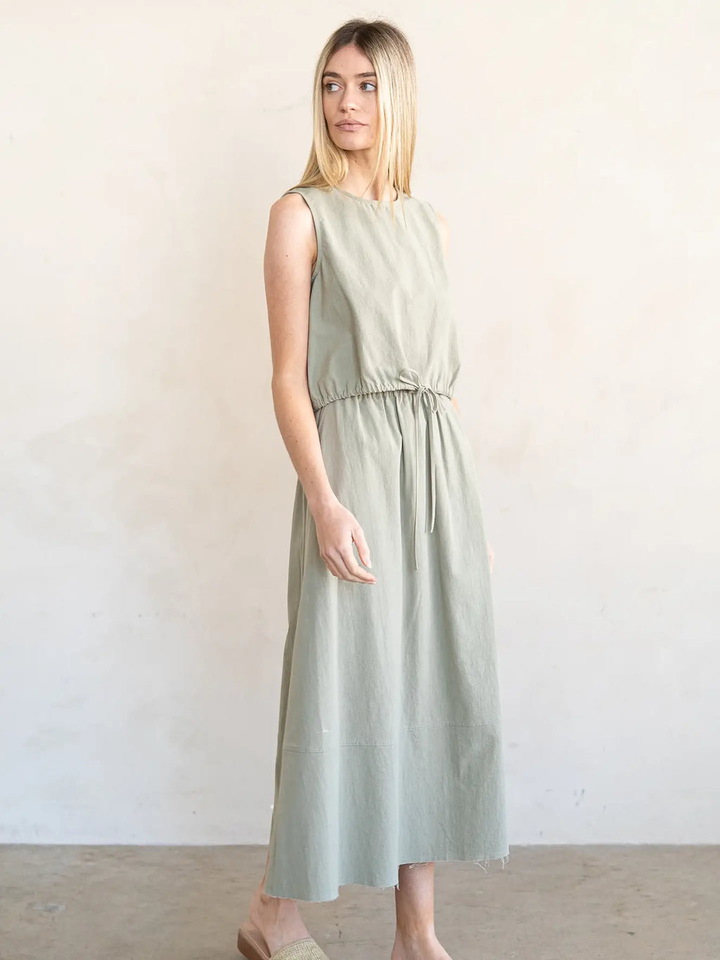 Flared Midi Skirt