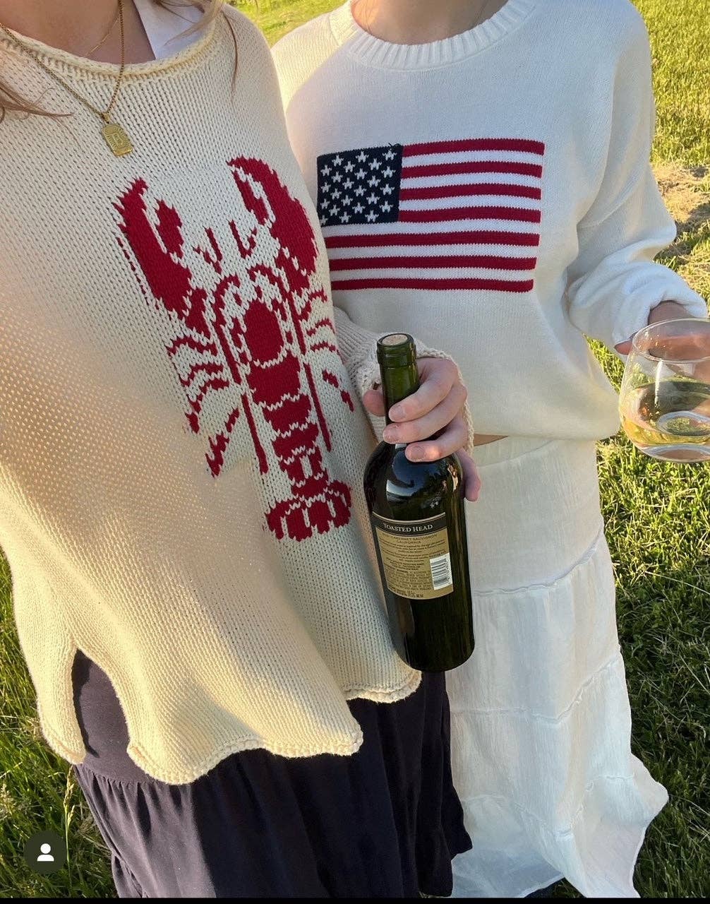 Chloe Lobster Rollneck Sweater