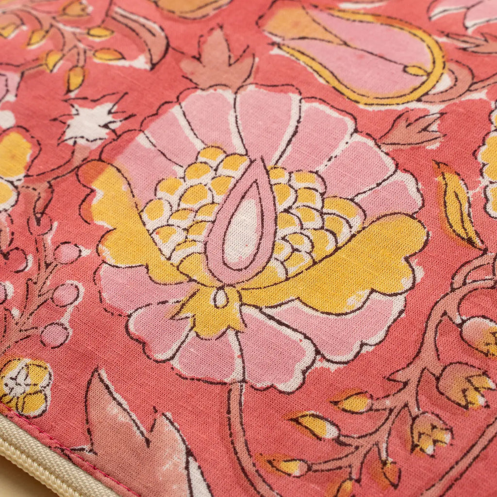 Block Print Pouch