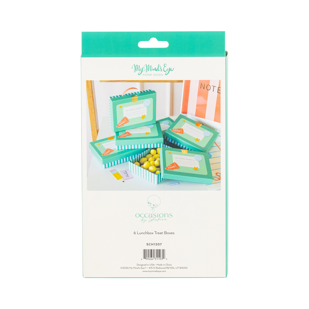 Lunchbox Treat Boxes