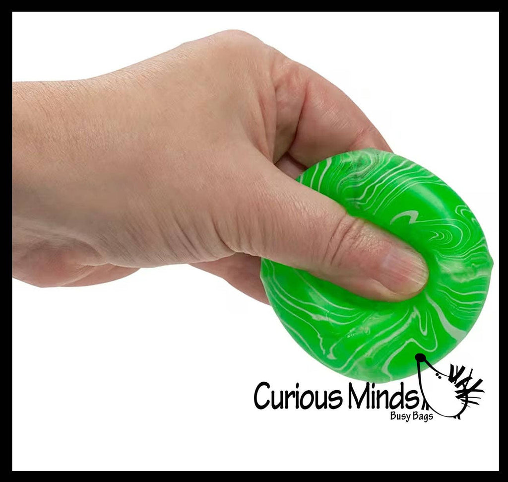Marbled Sugar Ice Cube Stretch Ball