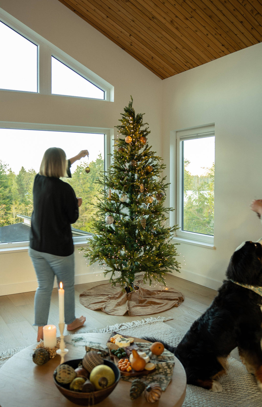 Iridescent Glass Ornament L