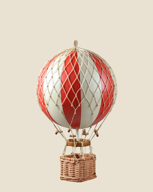 8" Balloon Red Stripe