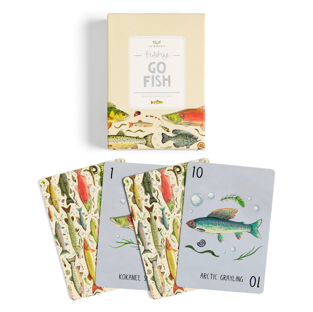 Freshwater Fish Go Fish Card Game