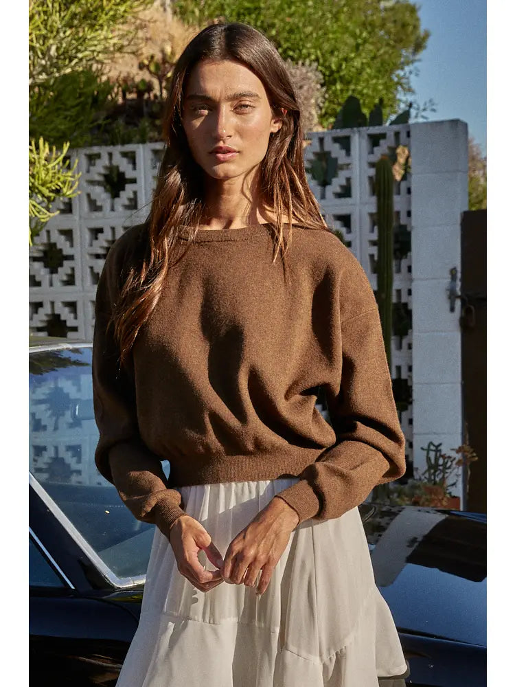 Boat Neck Sweater