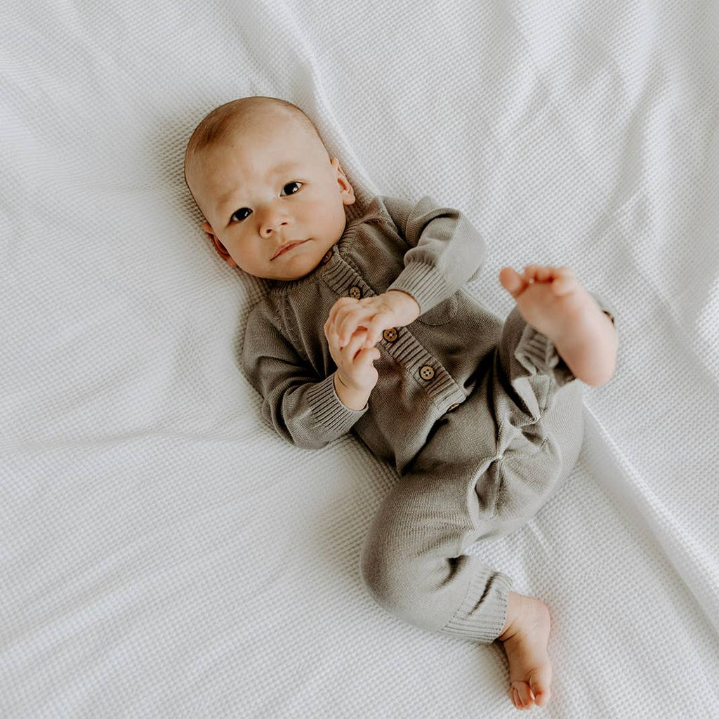 Milan Sweater Knit Baby Jumpsuit