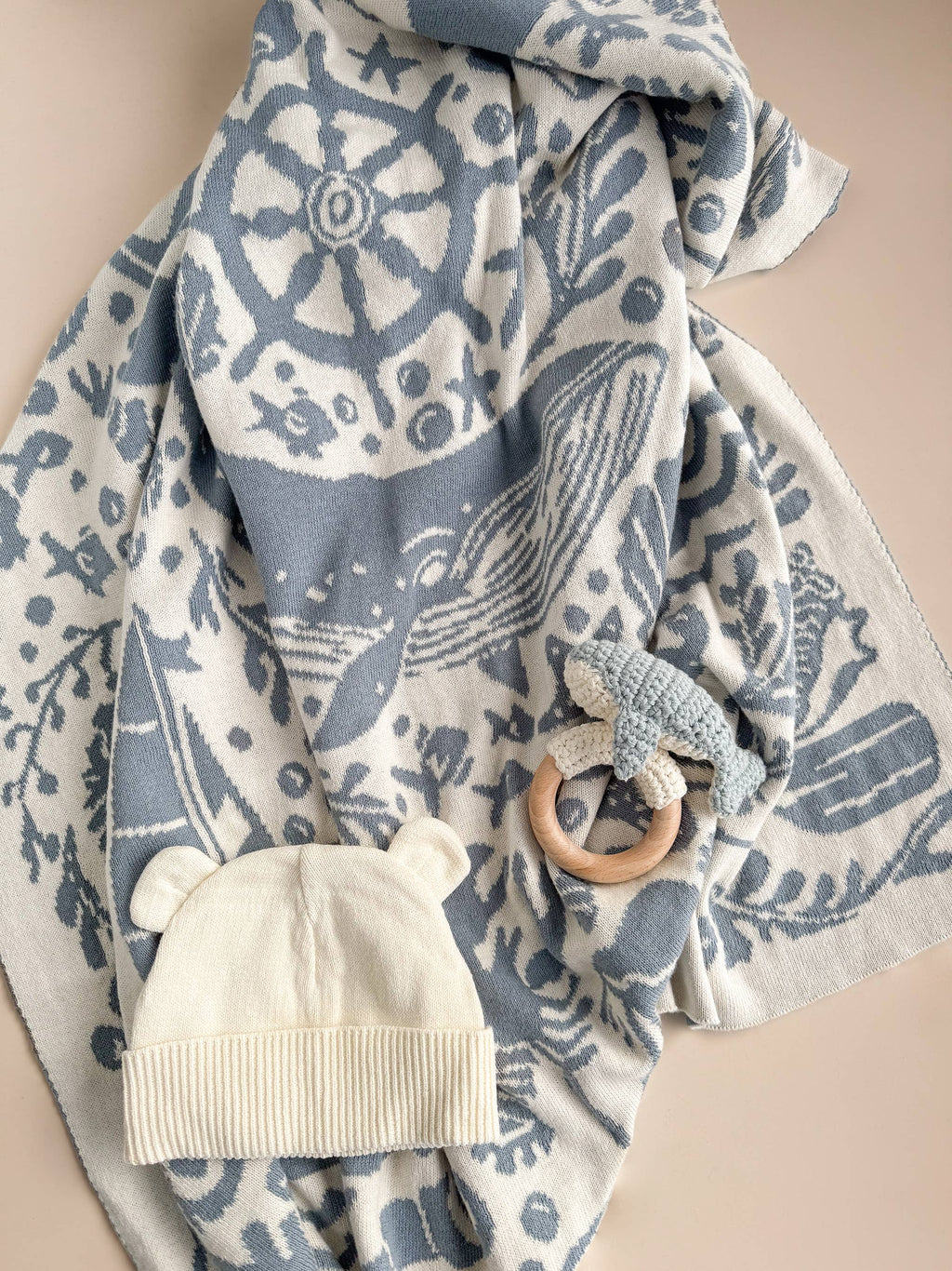 Whale Teether Rattle