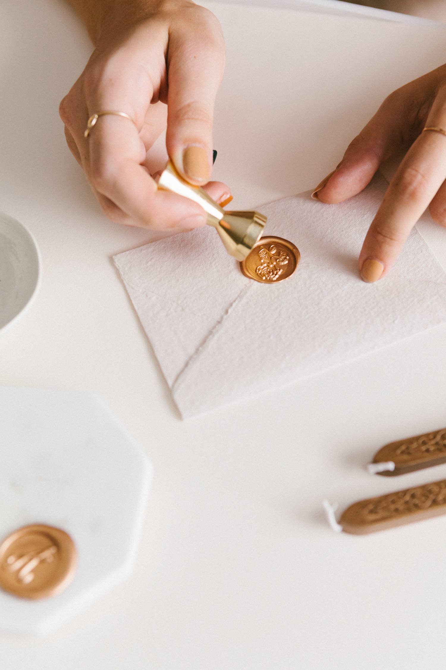 Garden Rose Wax Seal