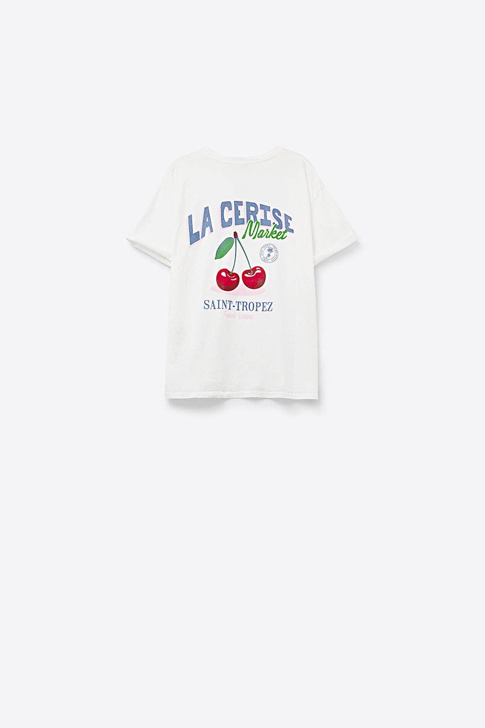 La Cerise Market White Tee