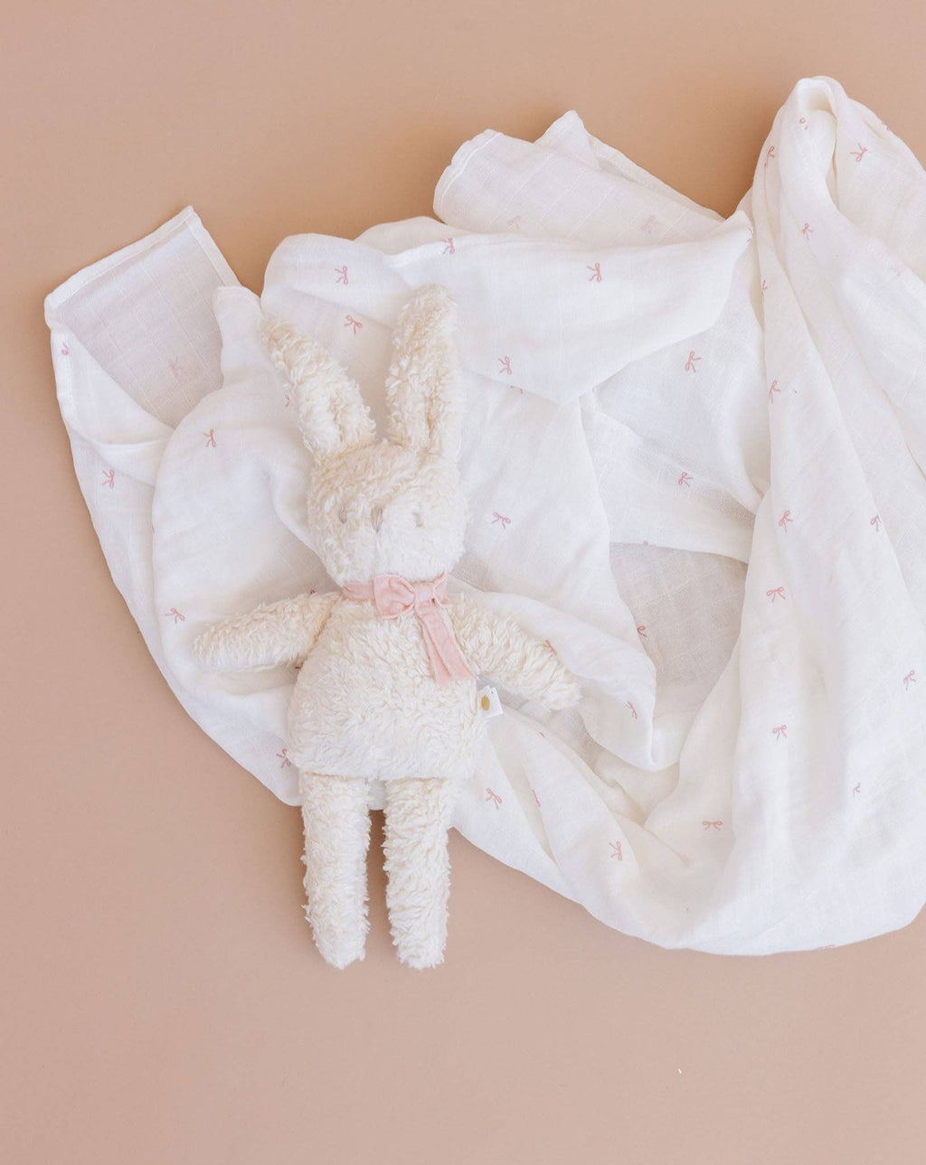 Pink Bow Swaddle