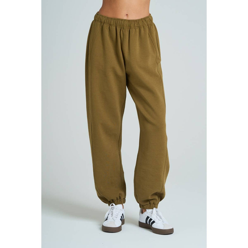 Textured Knit Jogger Pants