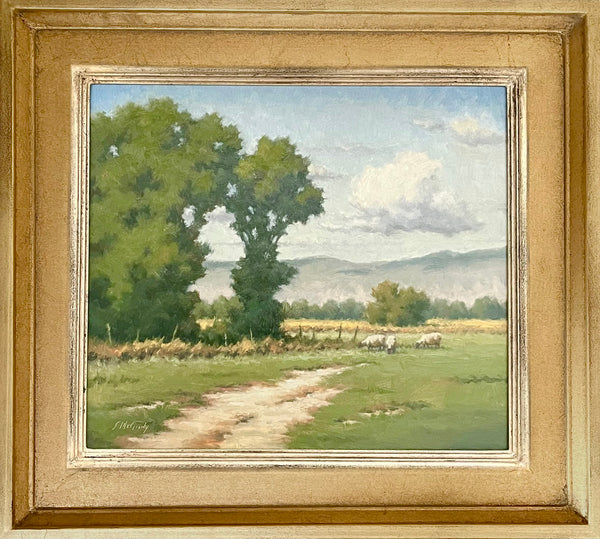 Sheep and Cottonwoods