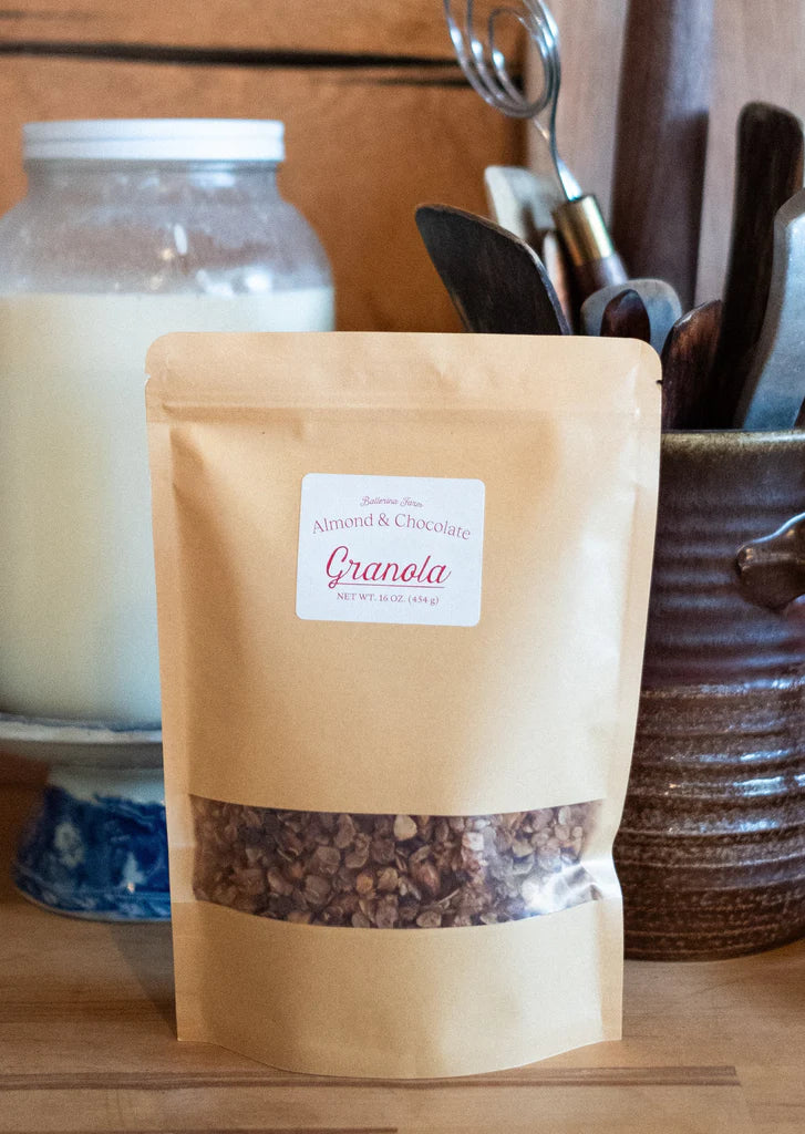 Almond & Chocolate Granola - Ballerina Farm