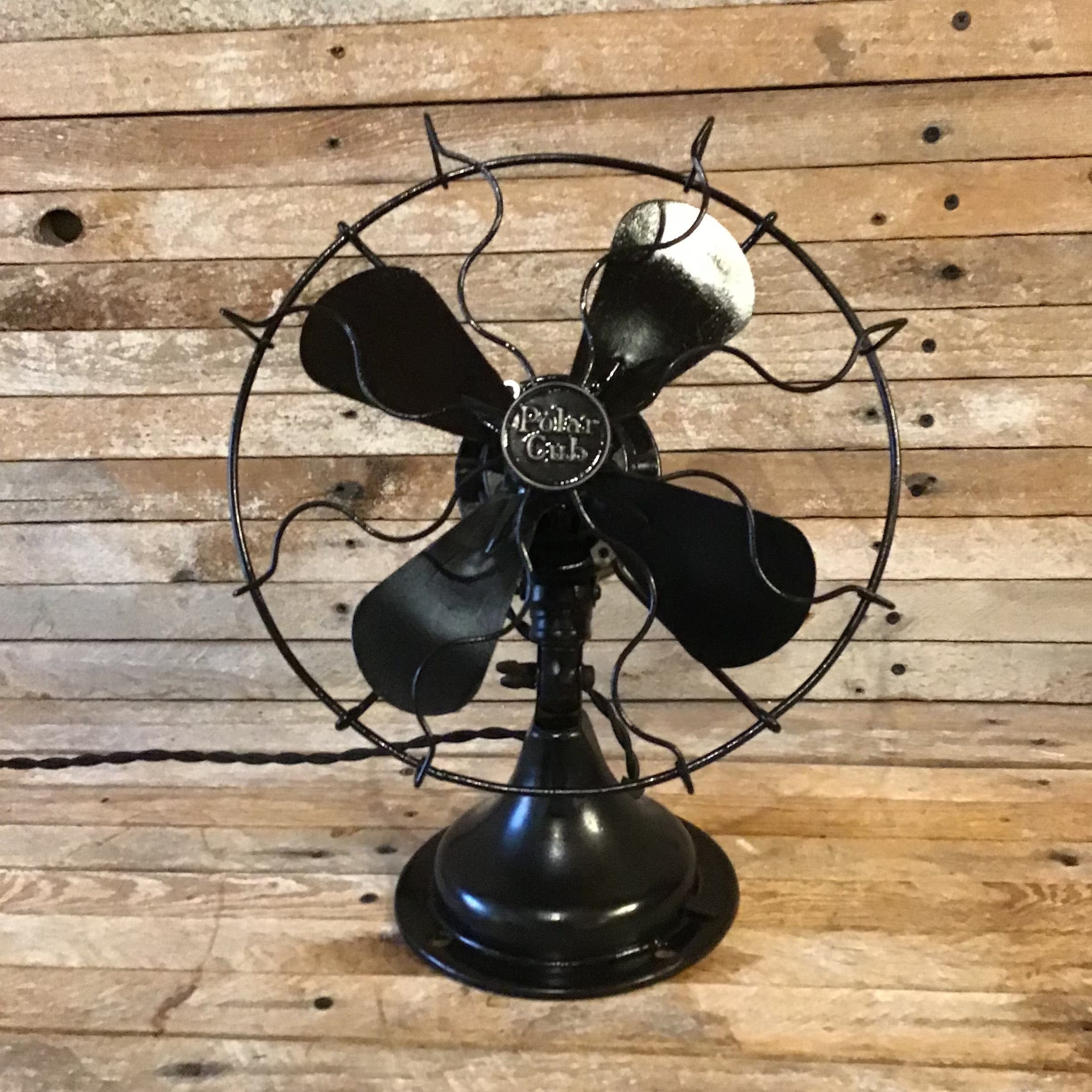 Vintage Polar Cub 1920s Fan