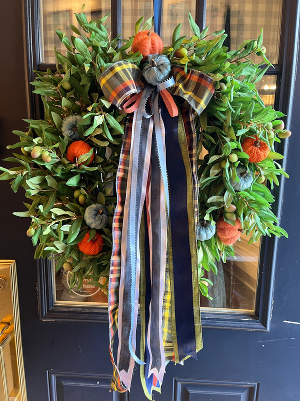 Pumpkin Wreath
