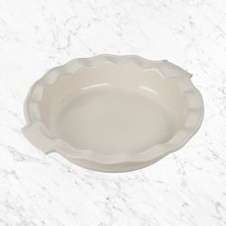 Appolia Pie Dish Ecru