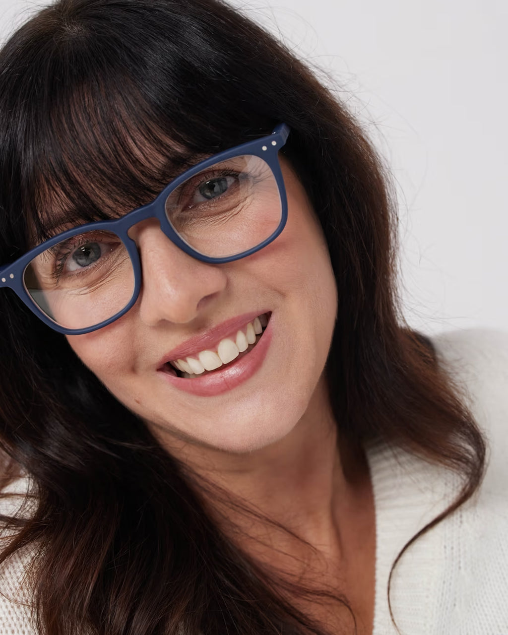 #E Navy Blue Reading Glasses