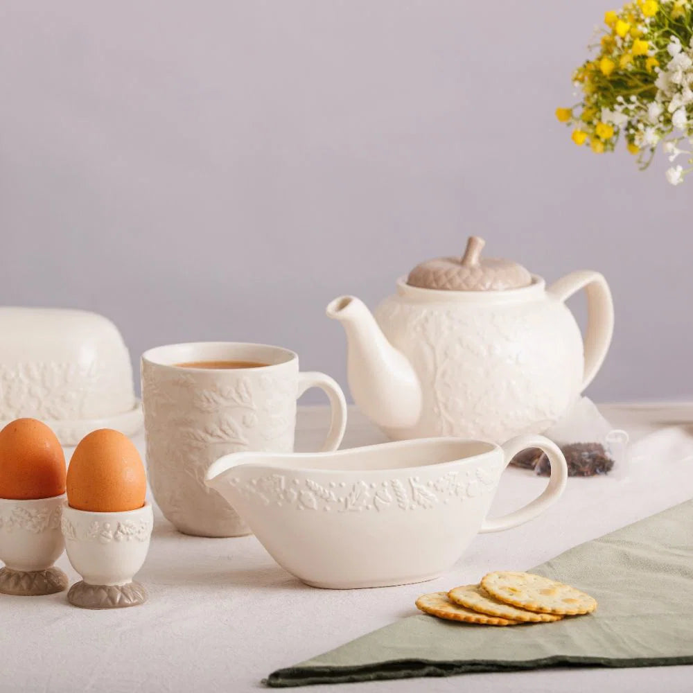 Acorn Gravy Boat