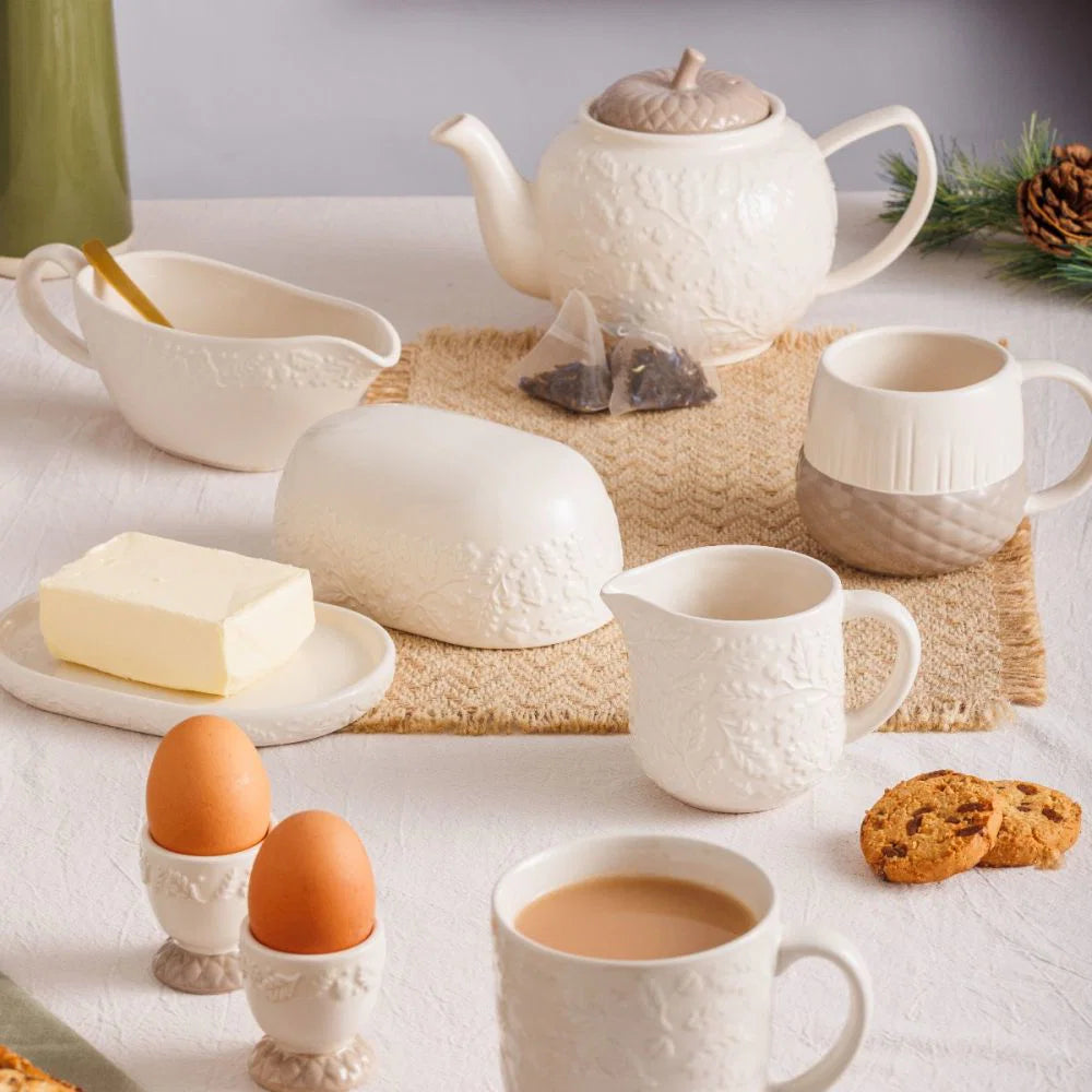 Acorn Gravy Boat