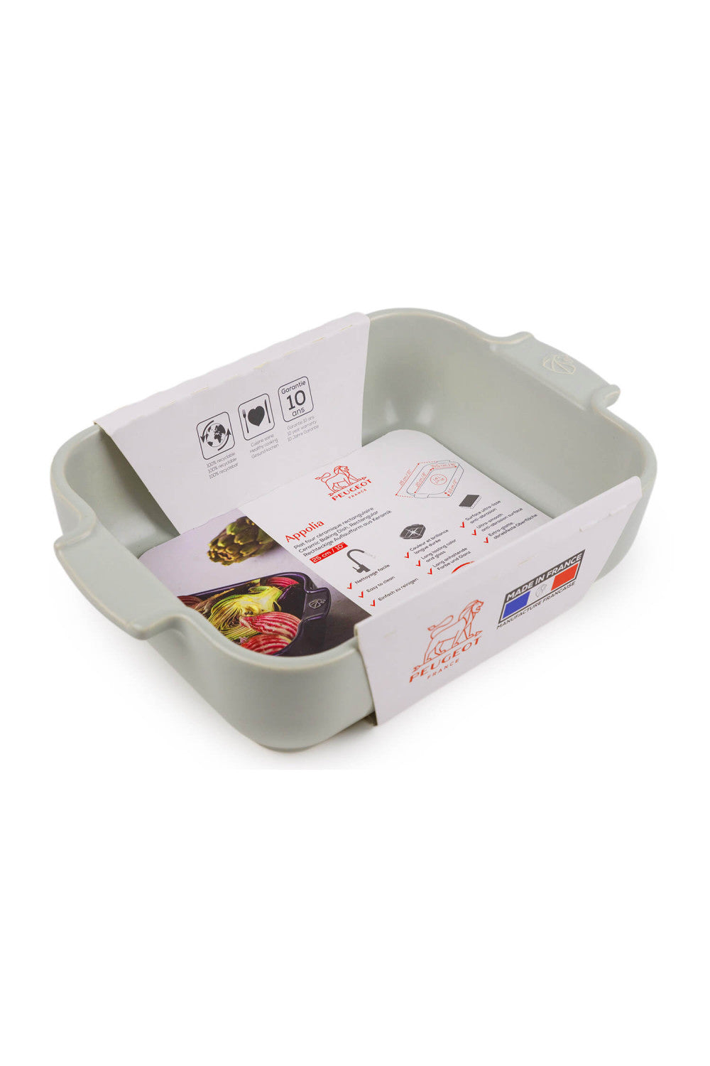 Appolia Rectangular Dish Sage Green