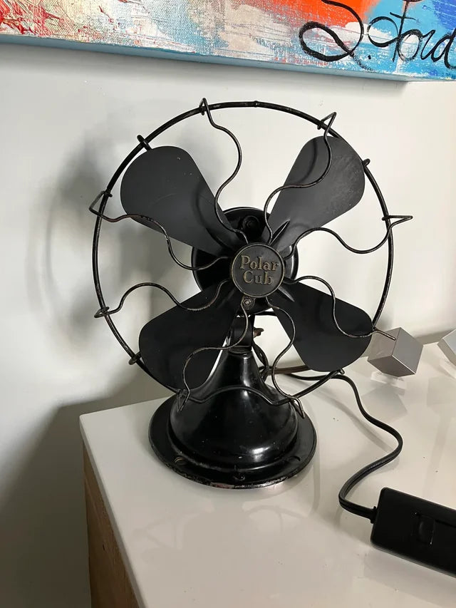 Vintage Polar Cub 1920s Fan