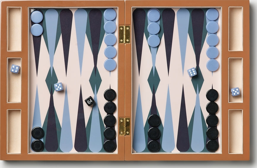 Lacquered Backgammon