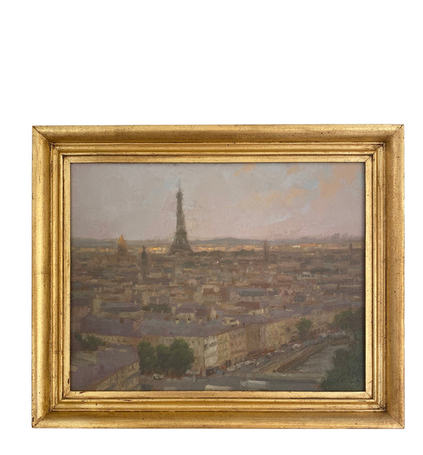 Cloudy Day Above Paris
