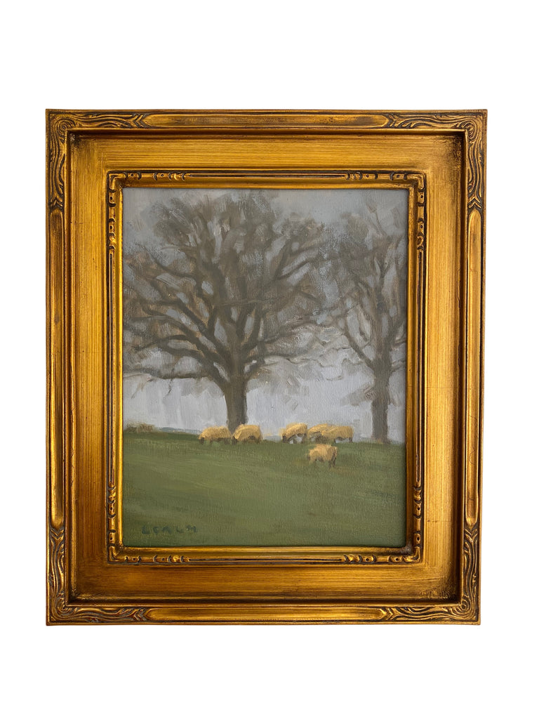 Spring Flock on the Hillside