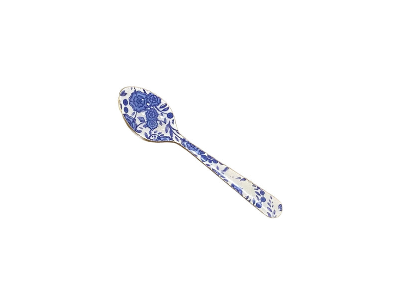 Blue and White Teaspoon