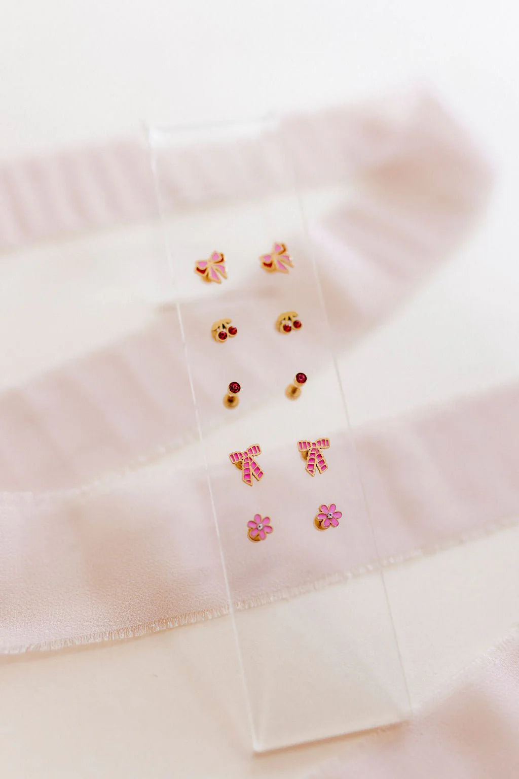 Screwback Flat Back Stud Earrings