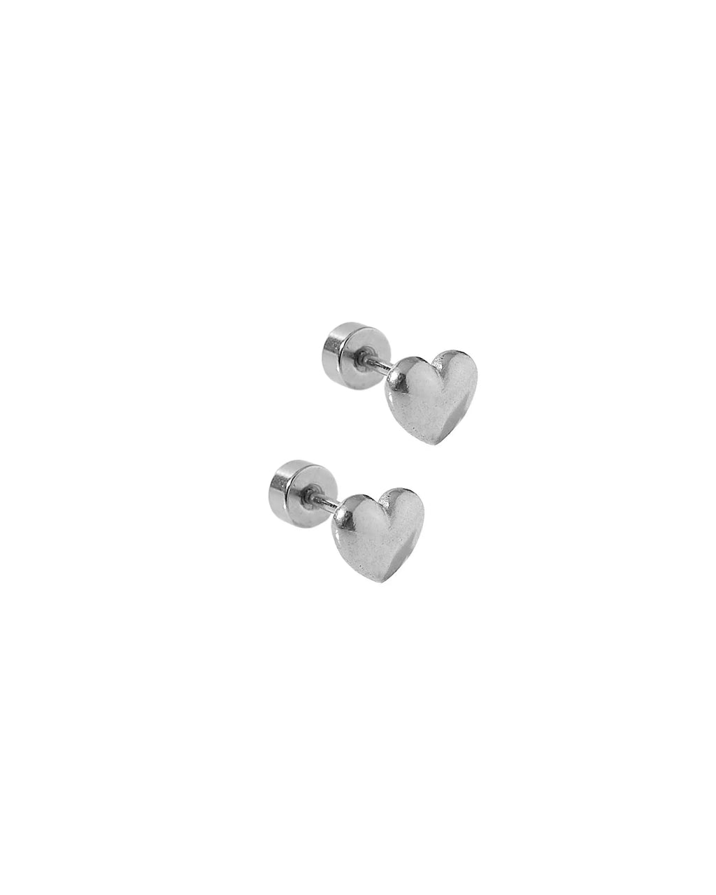 Screwback Flat Back Stud Earrings