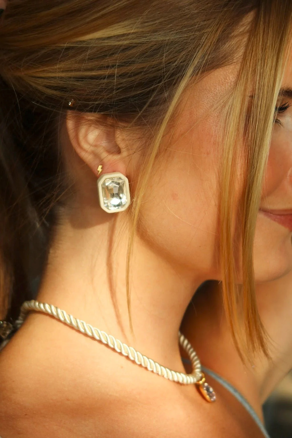 Screwback Flat Back Stud Earrings