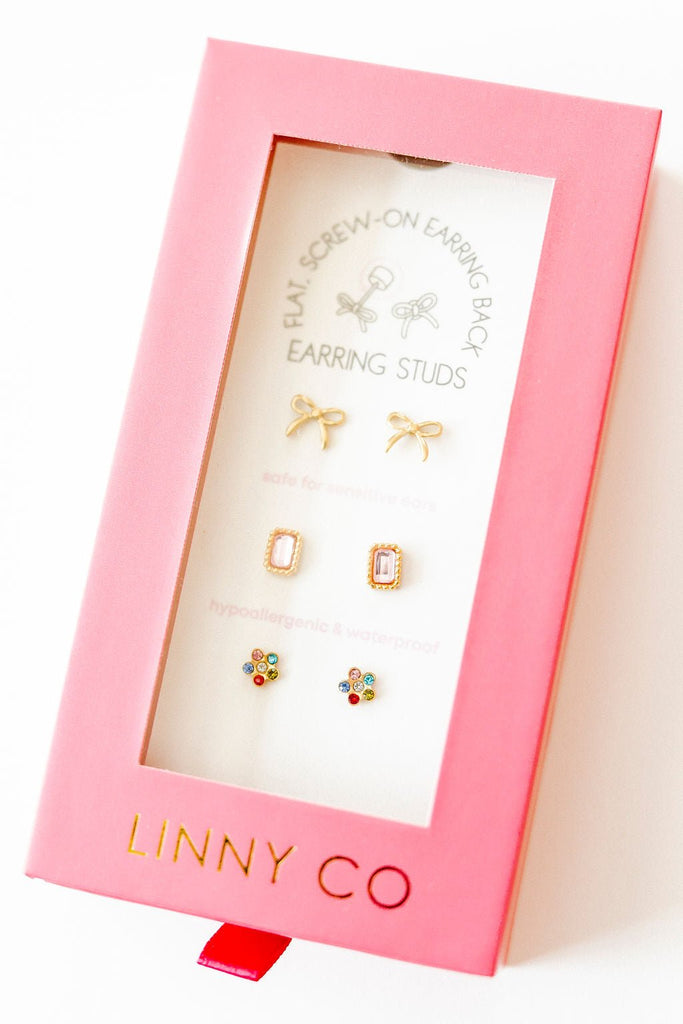 Screwback Stud Gift Set - The Darling Set
