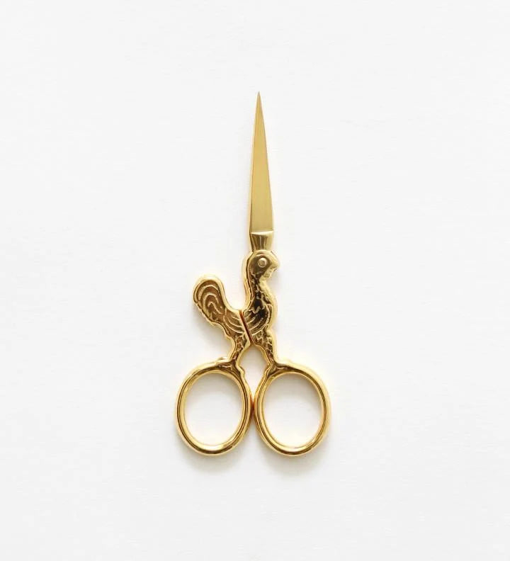 Rooster Scissors - small